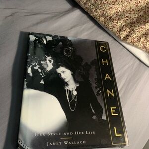CHANEL Black and Gold Book Cover